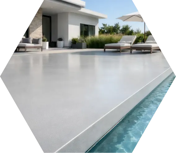 Patio with pool area