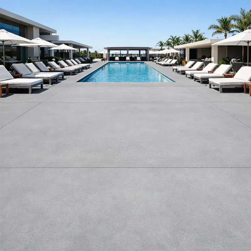 Swimming Pools matte grey finish